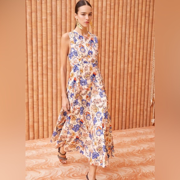 ULLA JOHNSON - KAIYA DRESS - MAGNOLIA, Size 2, $470 - Picture 10 of 16